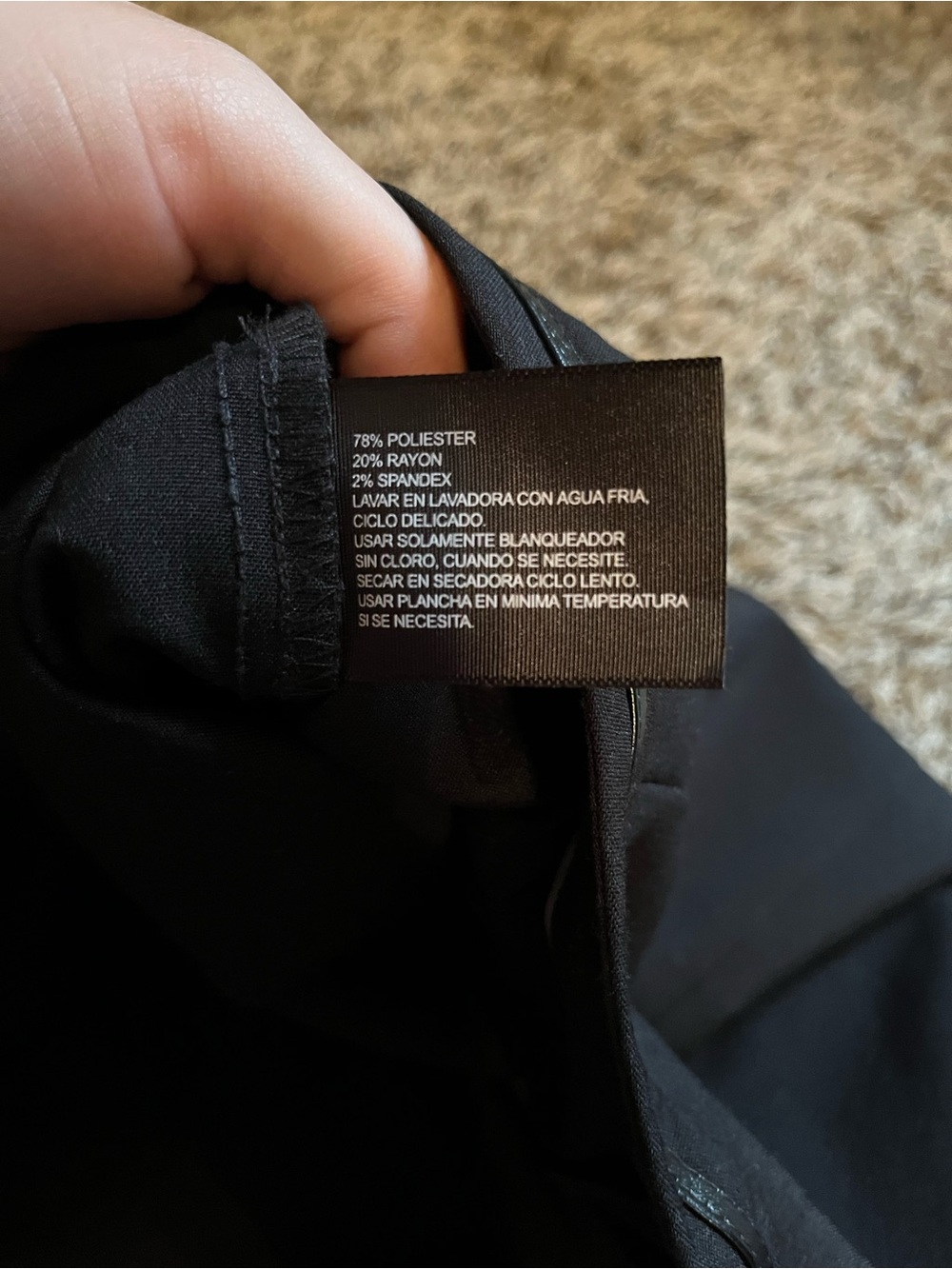 East 5th Black A-Line Midi Skirt - Picture 4 of 7